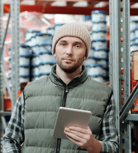 Racks in Cargoz Warehouse